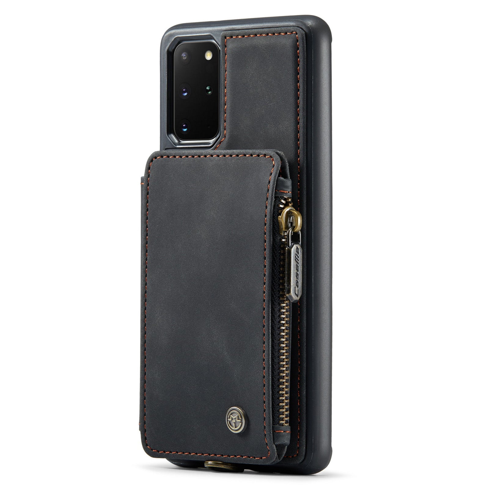 CASEME C20 Series for Samsung Galaxy S20 Plus 5G 4G RFID Blocking PU Leather Coated TPU Cover Wallet Kickstand Zipper Pocket Phone Case CASEME C20 Series for Samsung Galaxy S20 Plus 5G 4G RFID Blocking PU Leather Coated TPU Cover Wallet Kickstand Zipper Pocket Phone Case